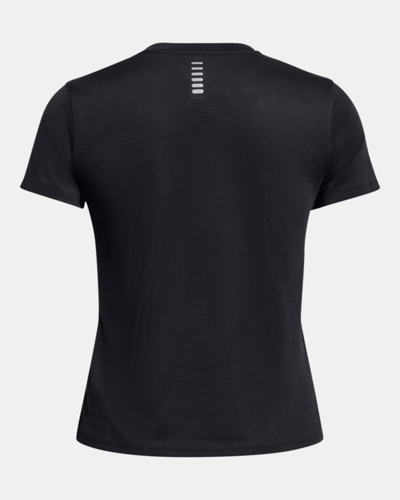 Women's UA Launch Short Sleeve in Black image number 4